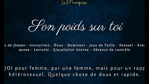 Son poids sur toi - pornografia de áudio francesa para mulheres
